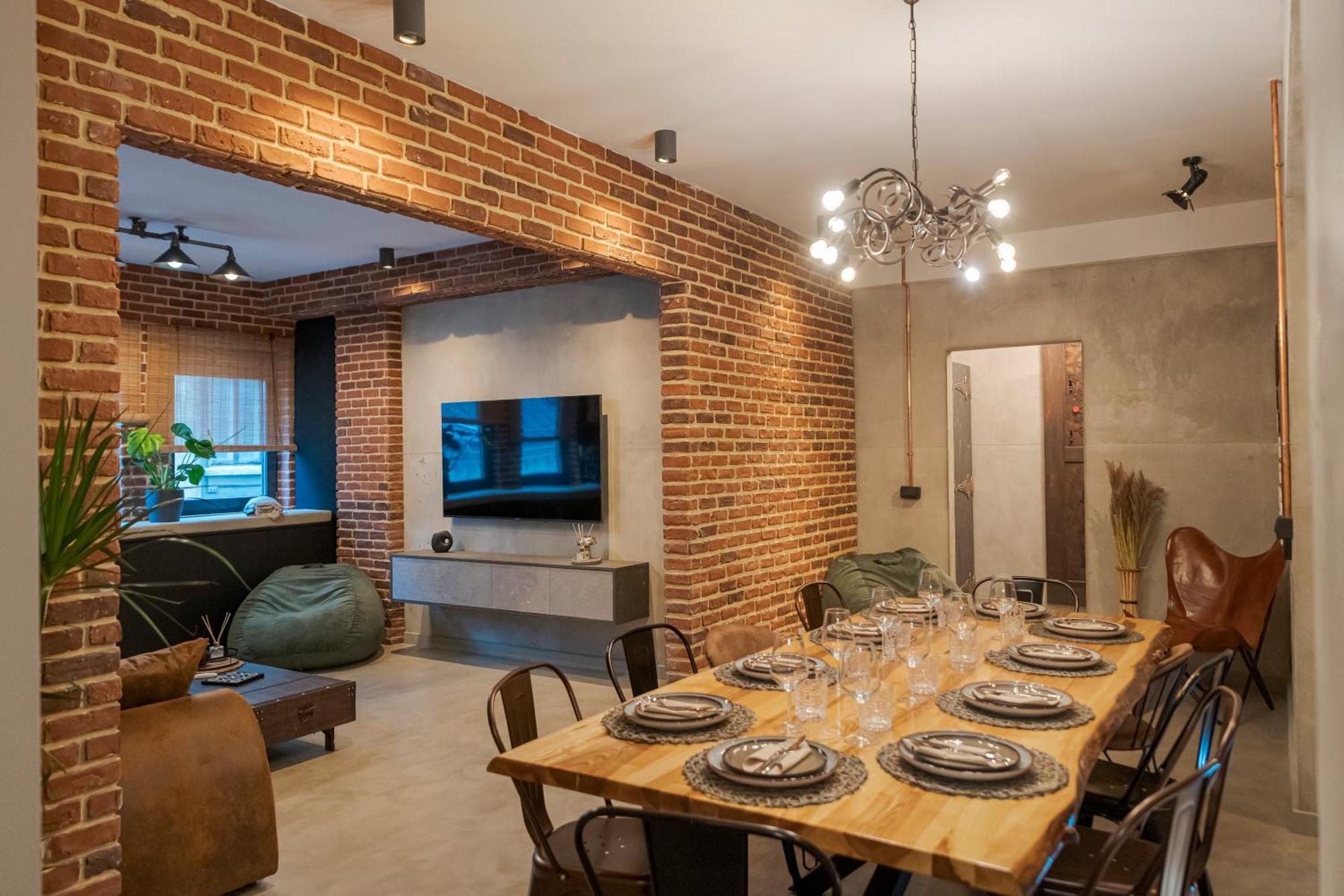 Apartament The Old Town Industrial Vault - A Fusion Of Past & Present